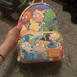 Nickelodeon Kids Cartoon Backpack - Multicolor